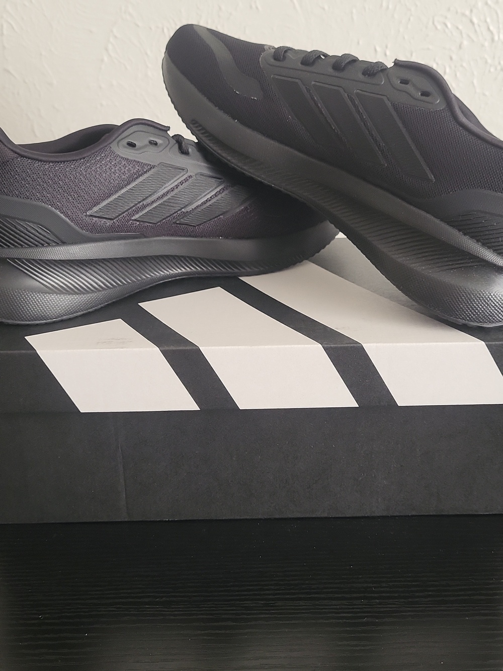 Adidas Men's Runfalcon 5 Triple Black Running Sneakers